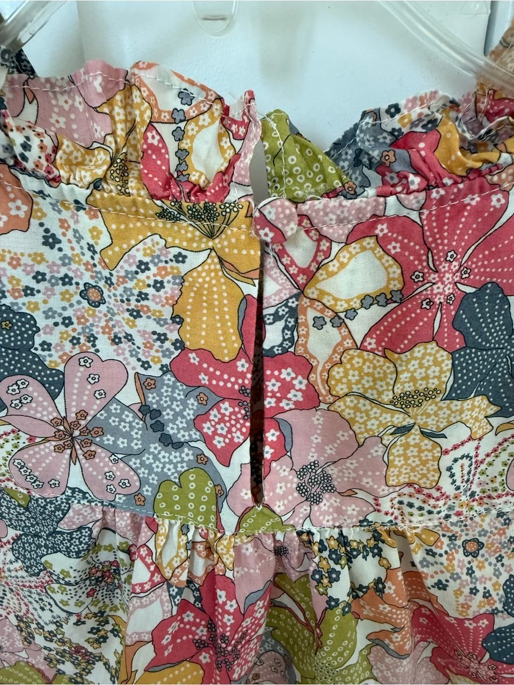 J. Crew Floral Liberty print top. Size XS